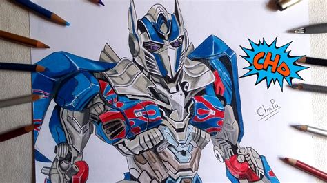 How To Draw Optimus Prime