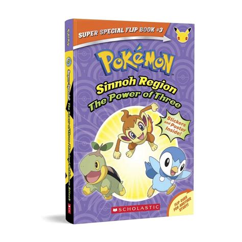 Pokémon Super Special Flip Book Sinnoh Region And Hoenn Region Pokémon