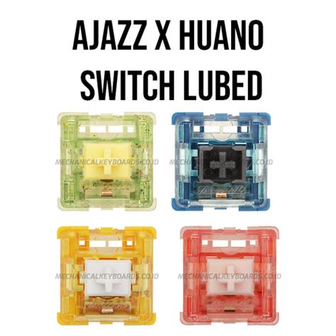 Jual Ajazz X Huano Switch Lubed Banana Peach Kiwi Blueberry