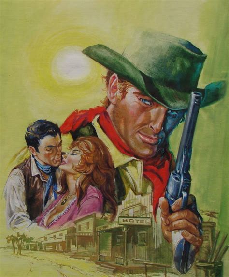 Western Comics Western Art Book Illustration Illustrations Vintage