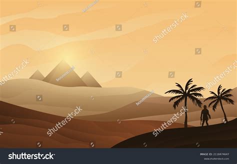 Palm Tree Pyramid Images Stock Photos D Objects Vectors