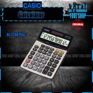 Casio Dj D Plus Desktop Calculator Genuine Product