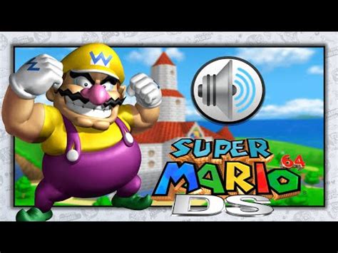 Super Mario 64 DS Wario Sound Effects Voice Clips YouTube