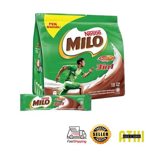 Nestle Milo Active Go In G Sticks Shopee Singapore