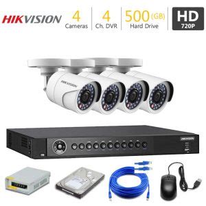 Full Hd Ip Camera Package Hikvision Al Ahad