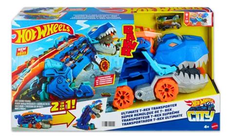 Pista Hot Wheels City Caminhão Transportador T rex Ultimate Parcelamento sem juros