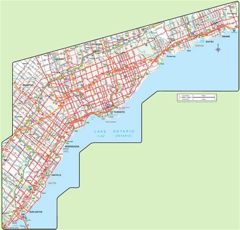 Toronto Area Map