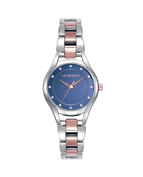 Reloj Viceroy Mujer 401190 37 Bicolor Acero Rosado Joyeriacanovas