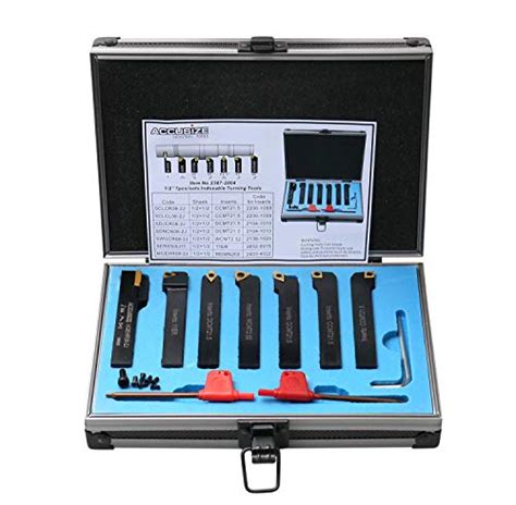 TJATSE 1 2 Round Shank Boring Bar Set Premium Indexable Carbide Inserts