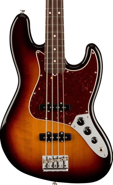 Fender American Pro Ii Jazz Bass Rw 3 Color Sunburst With Case