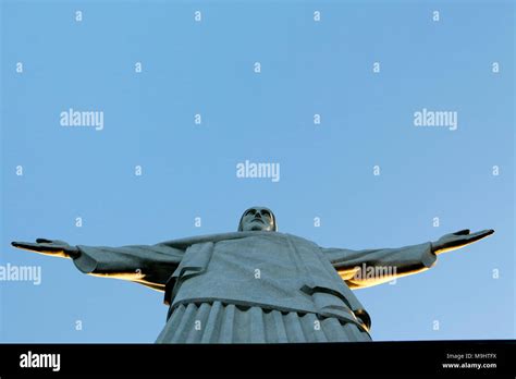 The Christ The Redeemer Cristo Redentor Is An Art Deco Statue Of