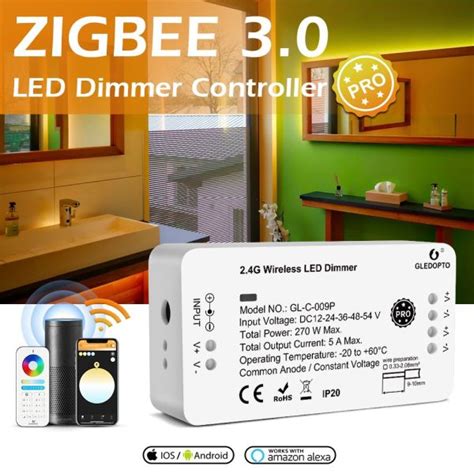 Gledopto Gl C P Zigbee Pro Dimmer Led Controller Zigbee Rf V