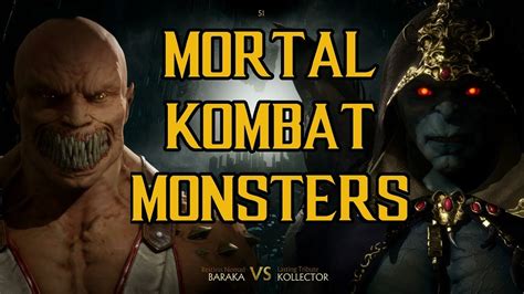 Mortal Kombat Monsters Mortal Kombat 11 Online Matches W Baraka