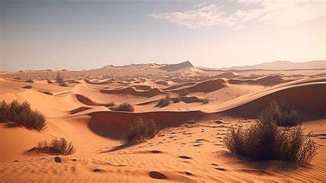 Desert Temple Dunes Warm Color Background Desert Temple Dune