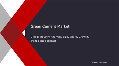 Green Building Materials Market Share Growth Industry Report 2032