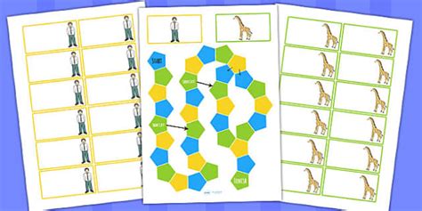 Giant Themed Themed Editable Board Game (teacher made)