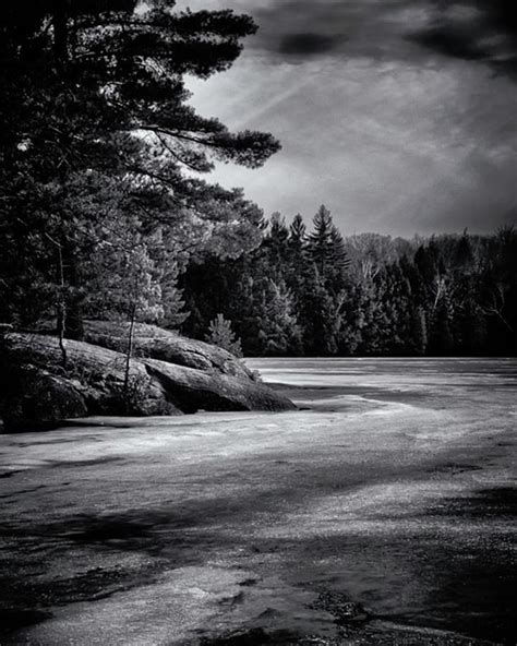 Gullwing Lake From An Early Spring Photograph By Brian Carson Fine