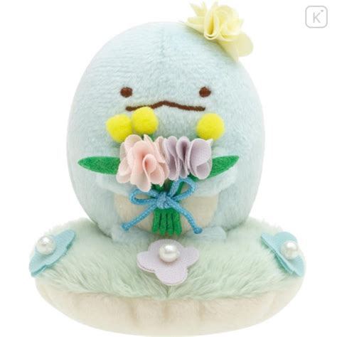 Japan San X Tenori Plush Ss Sumikko Gurashi Tokage Fairy Flower