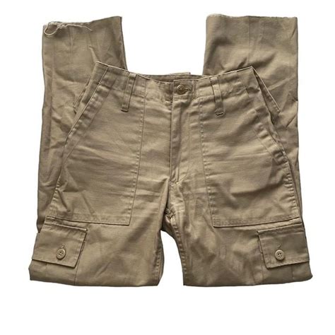 Cargo Pants 🤍 Khaki Colored Cargo Pants Missing The Depop