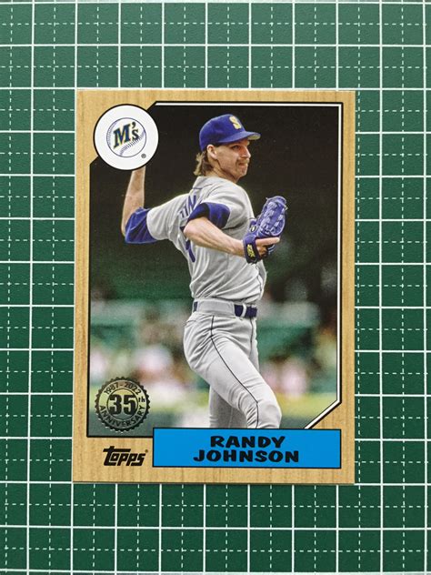 Yahooオークション Topps Mlb 2022 Series 1 T87 44 Randy Johnso