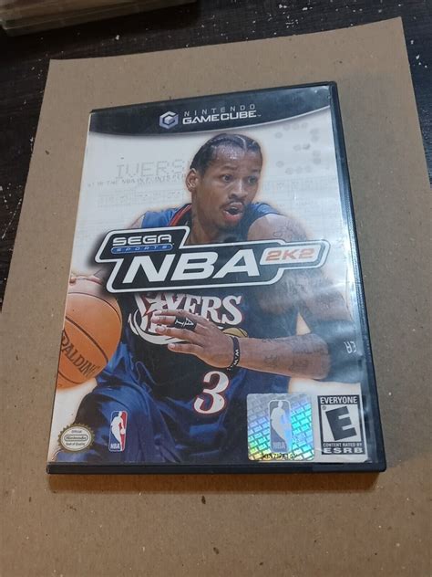 Nba 2k2 Nintendo Gamecube 2002 Gamecase Used Game