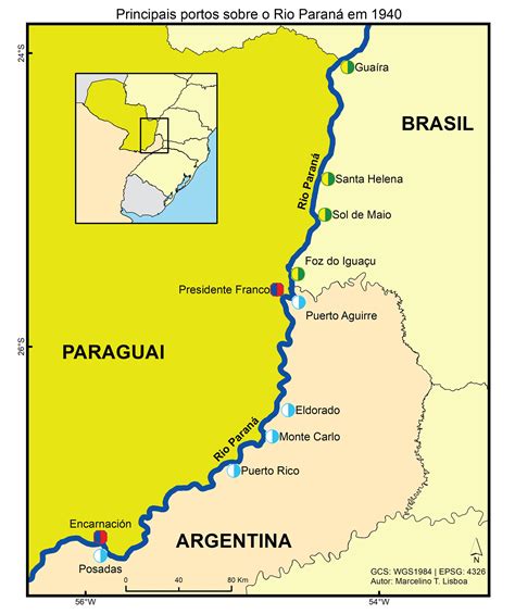 Ficheiro Mapa Da Tr Plice Fronteira Argentina Brasil E Off