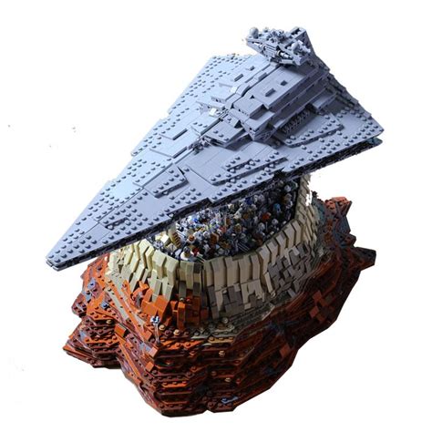 MOULD KING 21007 MOC 18916 The Empire Over Jedha City With 5162 Pieces