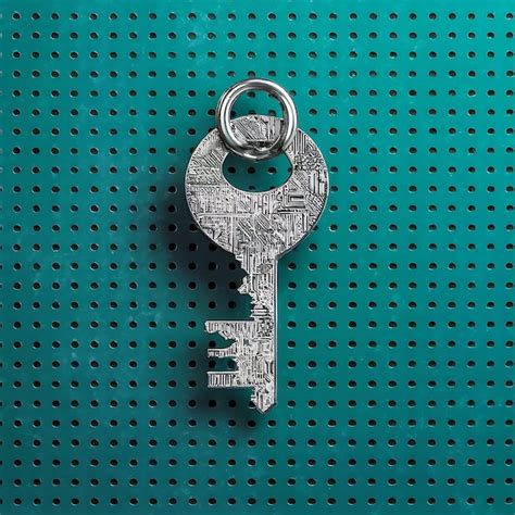 key  data protection  complex security key pattern premium ai