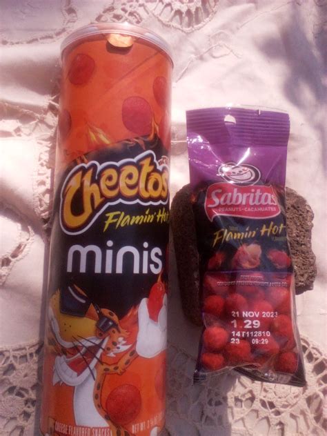 Cheetos Flamin Hot Minis Cheese Flavored Snacks Oz For Sale Online EBay