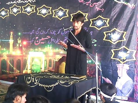 Zakir Syed Walyit Hussain Sherazi 10 Muharam 1437h At Imam Bargah