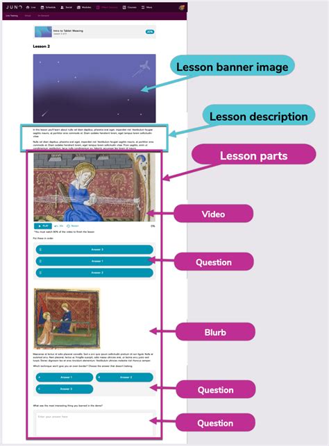 reuse lesson page content explanation