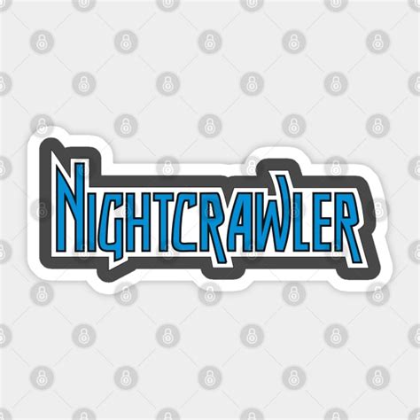 Nightcrawler Logo Comics Sticker Teepublic