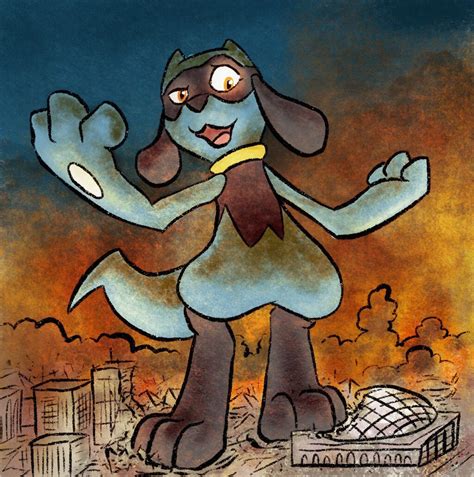 Ipad Sketching Riolu — Weasyl