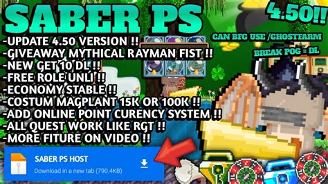 Nice Server Growtopia Private Server Saber Ps Gtps