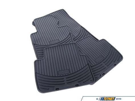 Kt Genuine Bmw Front And Rear All Weather Rubber Floor Mat