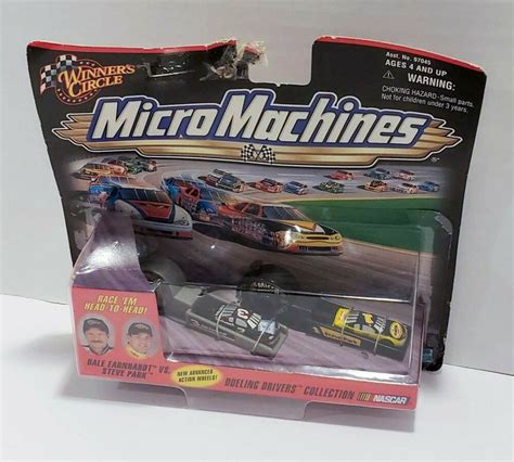 1999 Winners Circle Micro Machines Dale Earnhardt Vs Steve Park Dueling