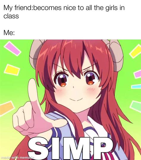 Anime Memes For Group Chats Simp