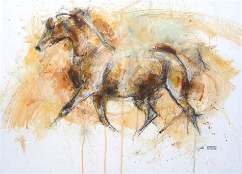Equine Nude 134t In Gallery Painting By Benedicte Gele Saatchi Art