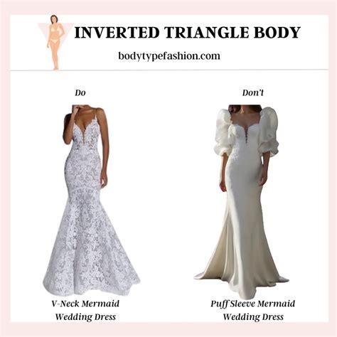 Best Wedding Dress Styles For Inverted Triangle Body Shape Fashion For Your Body Type