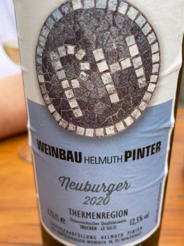 Weinbau Helmuth Pinter Neuburger Vivino Us