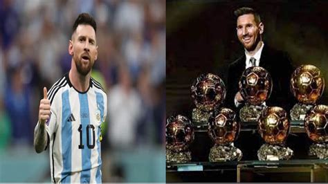 Lionel Messi Honoured With Ballon D Or Award For The Eighth Time