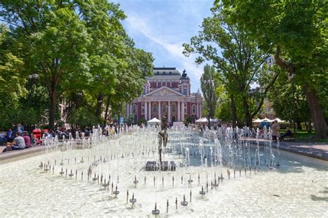 Premium Photo | The ivan vazov national theatre is bulgaria's national ...