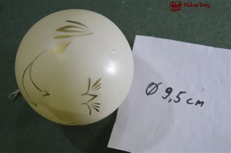 Купить Игрушка елочная стеклянная новогодняя "Шар с узром". Стекло ...