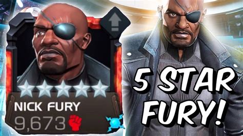 5 Star Nick Fury Rank Up Gameplay Act 6 Realm Of Legends Marvel