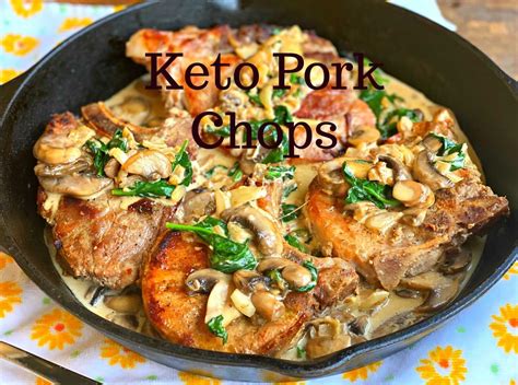 Keto Low Carb Smothered Pork Chops Lou Lou Girls