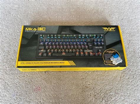 Armaggeddon Mka C Psychfalcon Full Mechanical Gaming Keyboard Blue