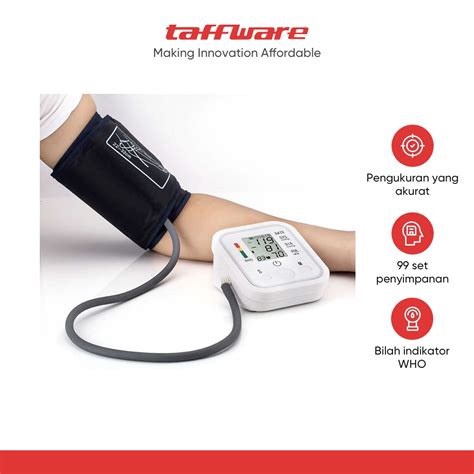 Jual Taffomicron Tensimeter Digital Pengukur Tekanan Darah Bahasa