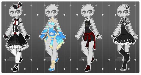 DeviantArt More Like Gachapon Outfits 18 By Kawaii Antagonist