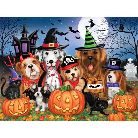 Ready For Halloween Large Piece Jigsaw Puzzle Spilsbury