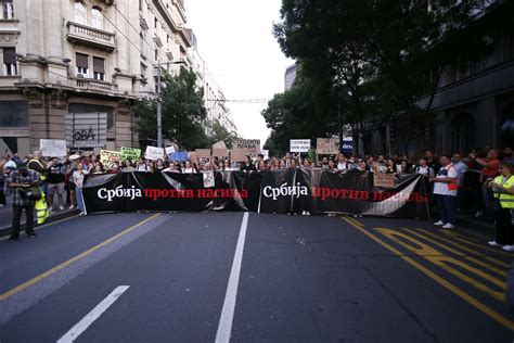 U Subotu Novi Protest Srbija Protiv Nasilja Nedeljnik